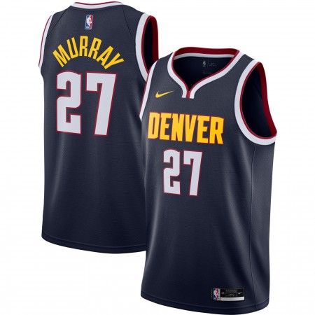 Herren NBA Denver Nuggets Trikot Jamal Murray 27 Nike 2020-2021 Icon Edition Swingman